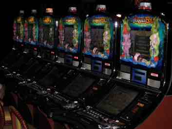 Slot machines a Las Vegas.